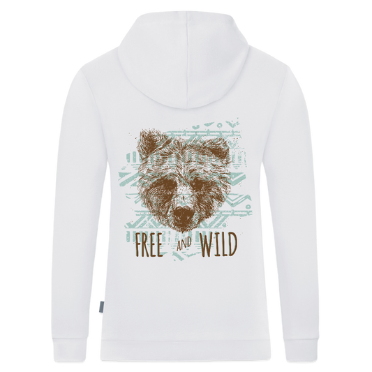 JAKO Kinderhoodie Organic - wit