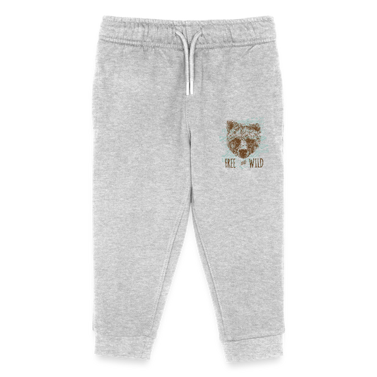Stanley/Stella Kinder-bio-joggingbroek Mini Mover - grijs gemêleerd