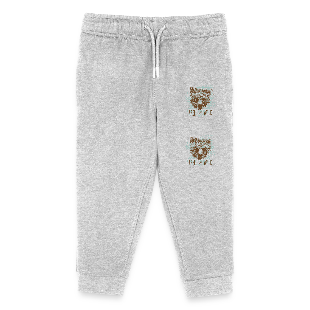 Stanley/Stella Kinder-bio-joggingbroek Mini Mover - grijs gemêleerd