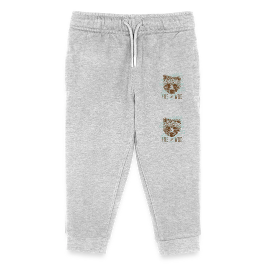 Stanley/Stella Kinder-bio-joggingbroek Mini Mover - grijs gemêleerd