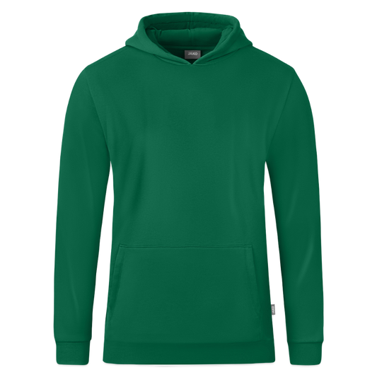 JAKO Kinderhoodie Organic - kelly groen