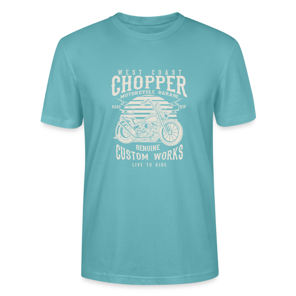 Stanley/Stella Uniseks T-shirt CRAFTER - pastel-turquoise