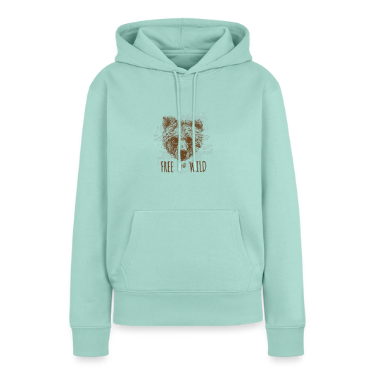 Vrouwen Premium hoodie - mint 