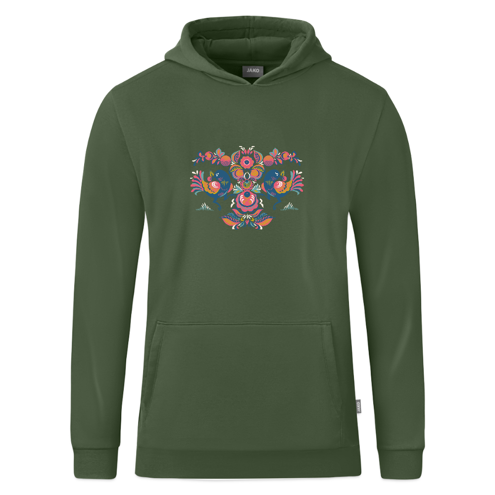 JAKO Teenager hoodie Organic - dennengroen