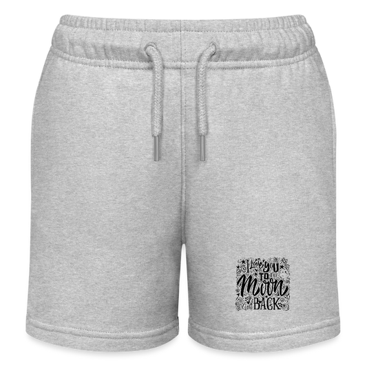 Stanley/Stella Kinder-bio-joggingshorts MINI BOLTER - grijs gemêleerd