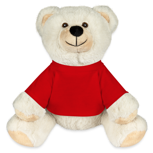 MiniFeet® RecycelBär® crème - rood