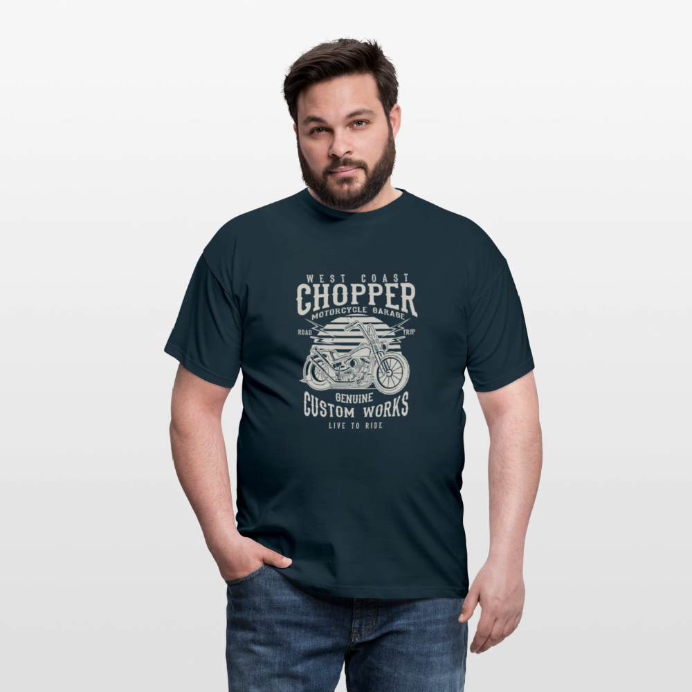 Mannen T-shirt - navy