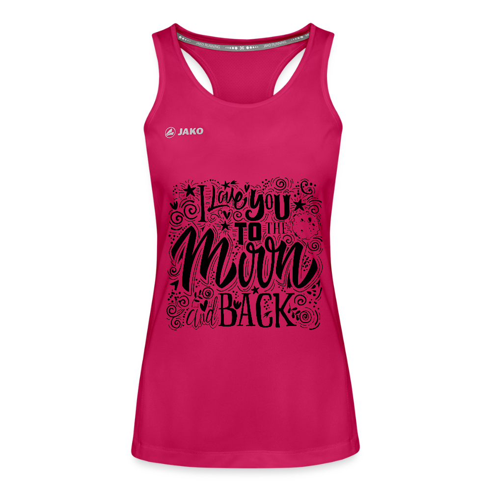 JAKO Vrouwen tanktop Run 2.0 - donker roze