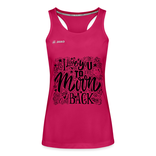 JAKO Vrouwen tanktop Run 2.0 - donker roze