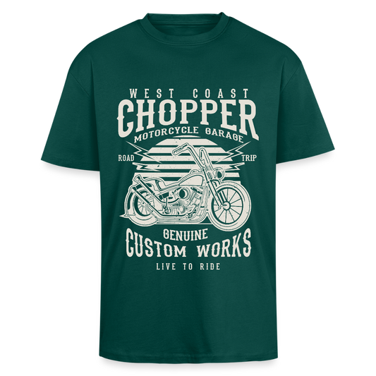 Dik oversized T-shirt - hunter green
