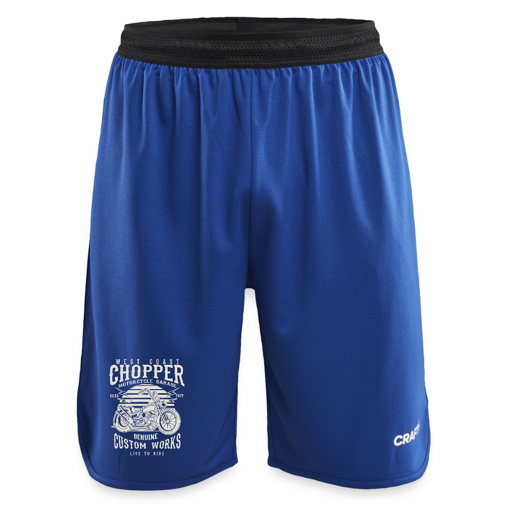 CRAFT Progress kinder-basketbalshorts - koningsblauw