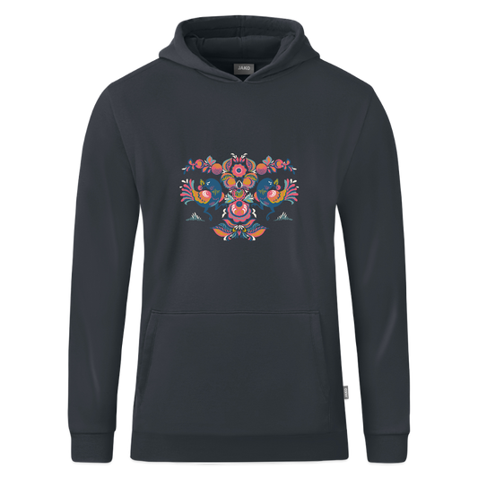 JAKO Kinderhoodie Organic - houtskool