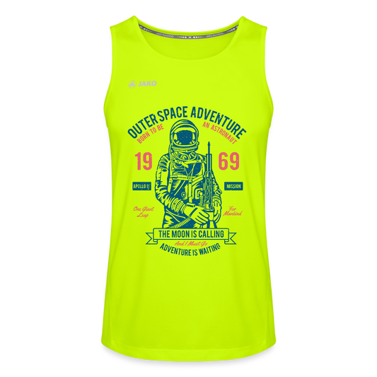 JAKO Mannen tanktop Run 2.0 - neongeel