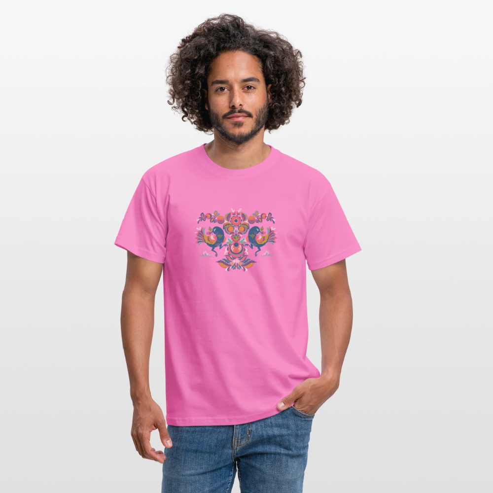 Mannen T-shirt - roze