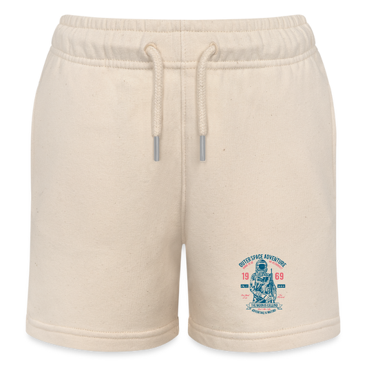 Stanley/Stella Kinder-bio-joggingshorts MINI BOLTER - witgrijs