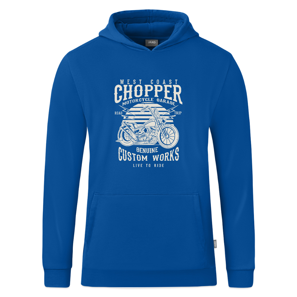 JAKO Teenager hoodie Organic - blauw
