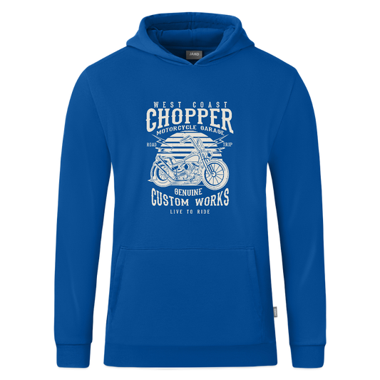 JAKO Teenager hoodie Organic - blauw