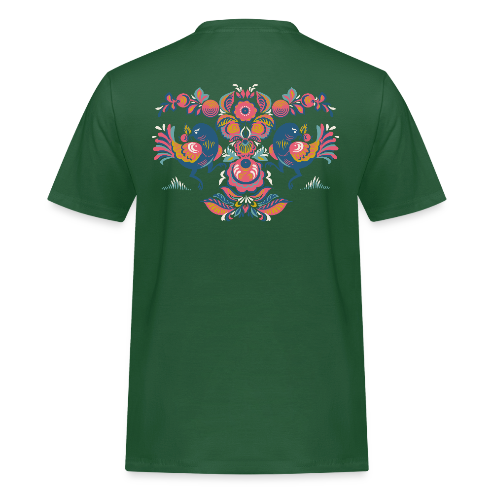 Mannen Workwear T-shirt - bottlegreen