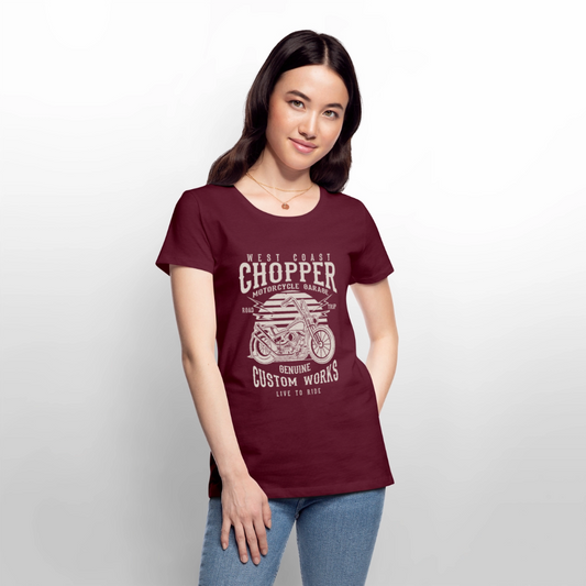 Vrouwen Premium T-shirt - bourgondisch