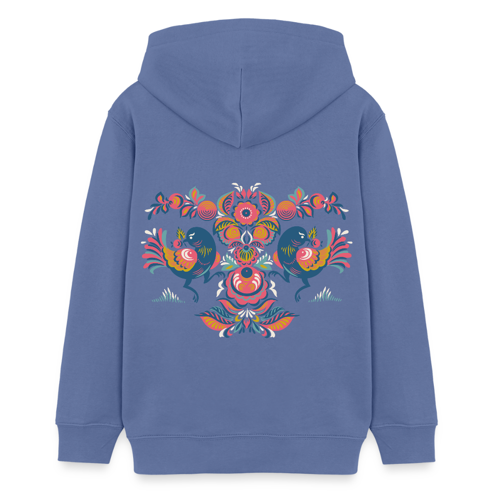 Stanley/Stella Tiener bio-hoodie Mini Cruiser - blauw