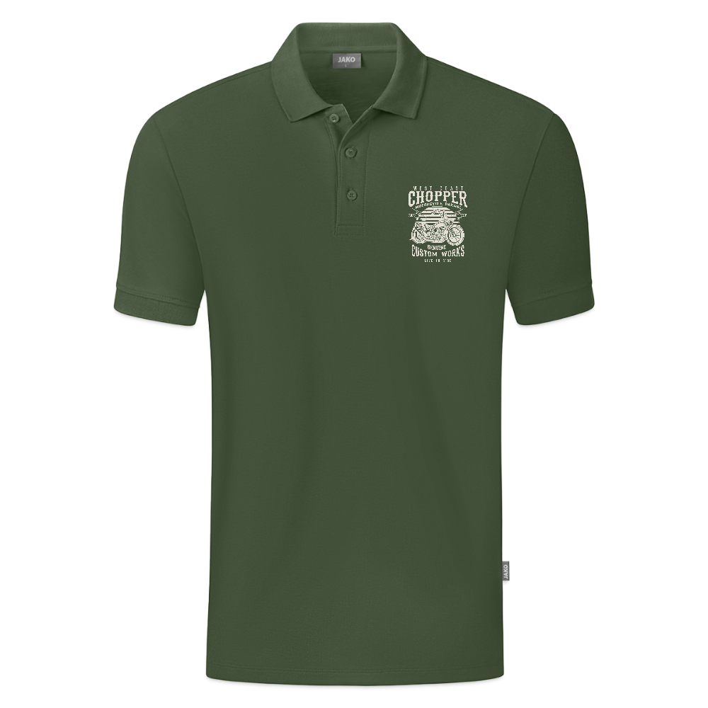 JAKO Teenager polo Organic - dennengroen