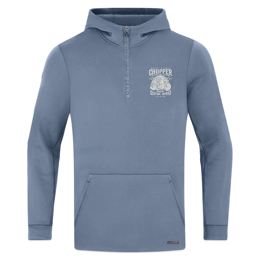 JAKO Ziphoodie Pro Casual - blauwgrijs