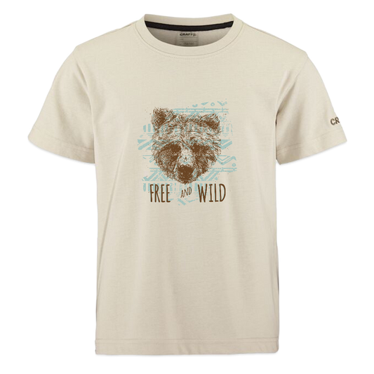 CRAFT Community 2.0 kinder-T-shirt - beige