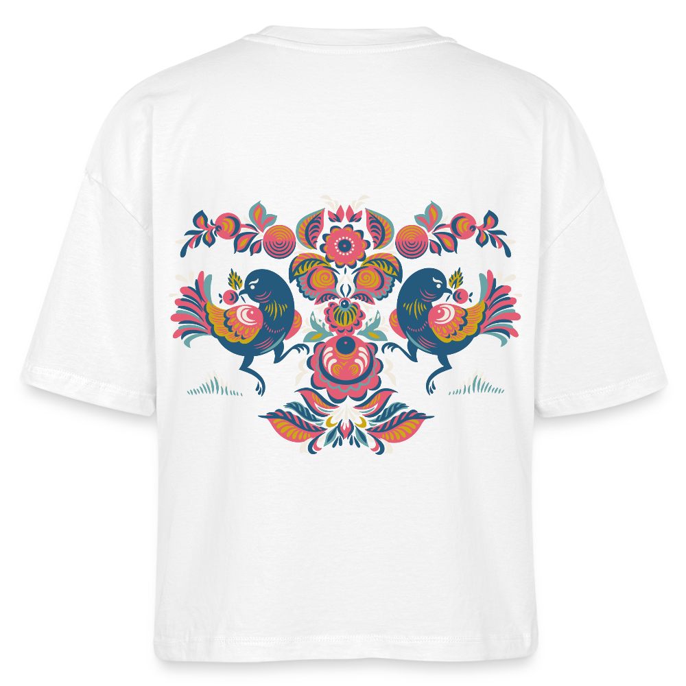 Stanley/Stella Vrouwen Boxy bio-T-shirt Nova - wit