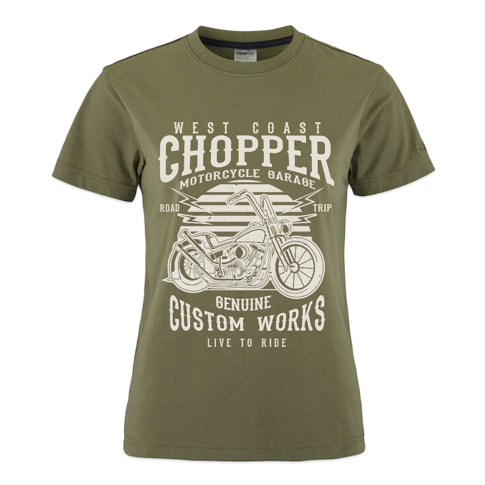 CRAFT Community 2.0 vrouwen T-shirt - mosgroen
