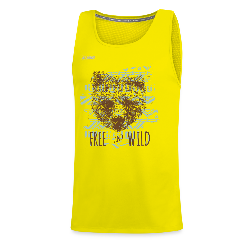 JAKO Kindertanktop Run 2.0 - neongeel