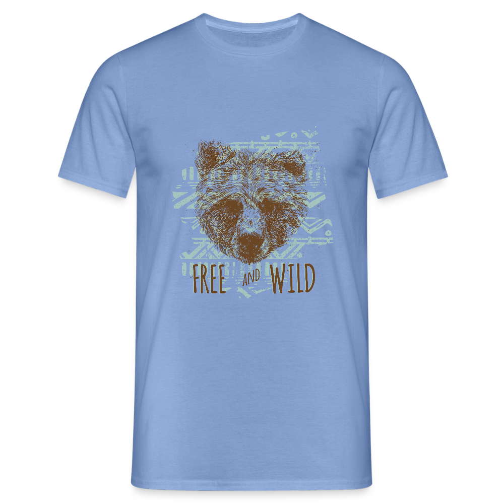 Mannen T-shirt - carolina blue