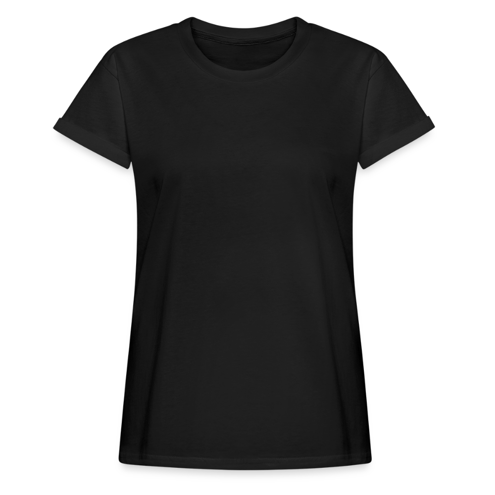 Vrouwen oversize T-shirt - zwart