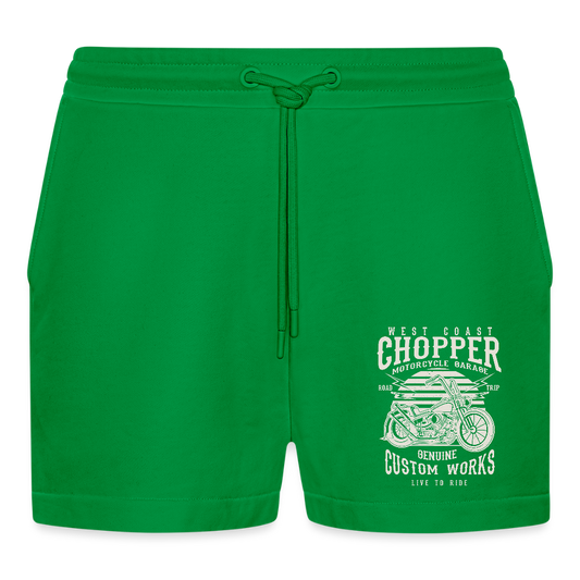 Organic relaxed cropped shorts made in EU - City Green