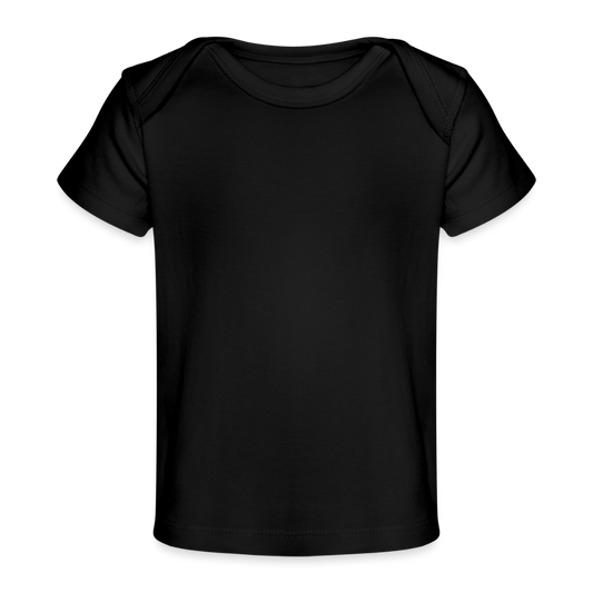 Baby bio-T-shirt - zwart