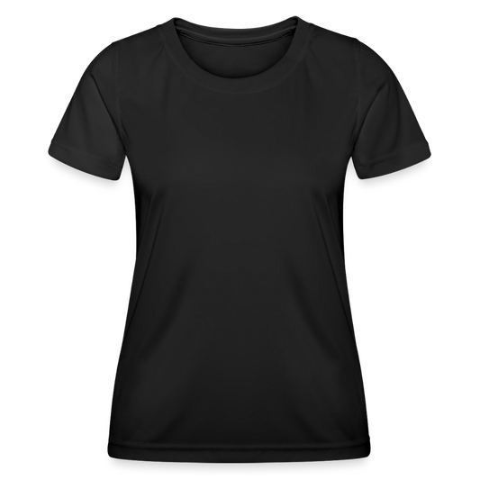 Functioneel T-shirt voor vrouwen - zwart