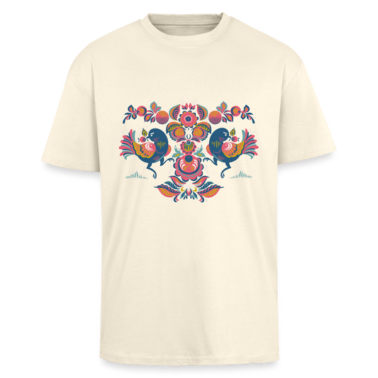 Dik oversized T-shirt - creme