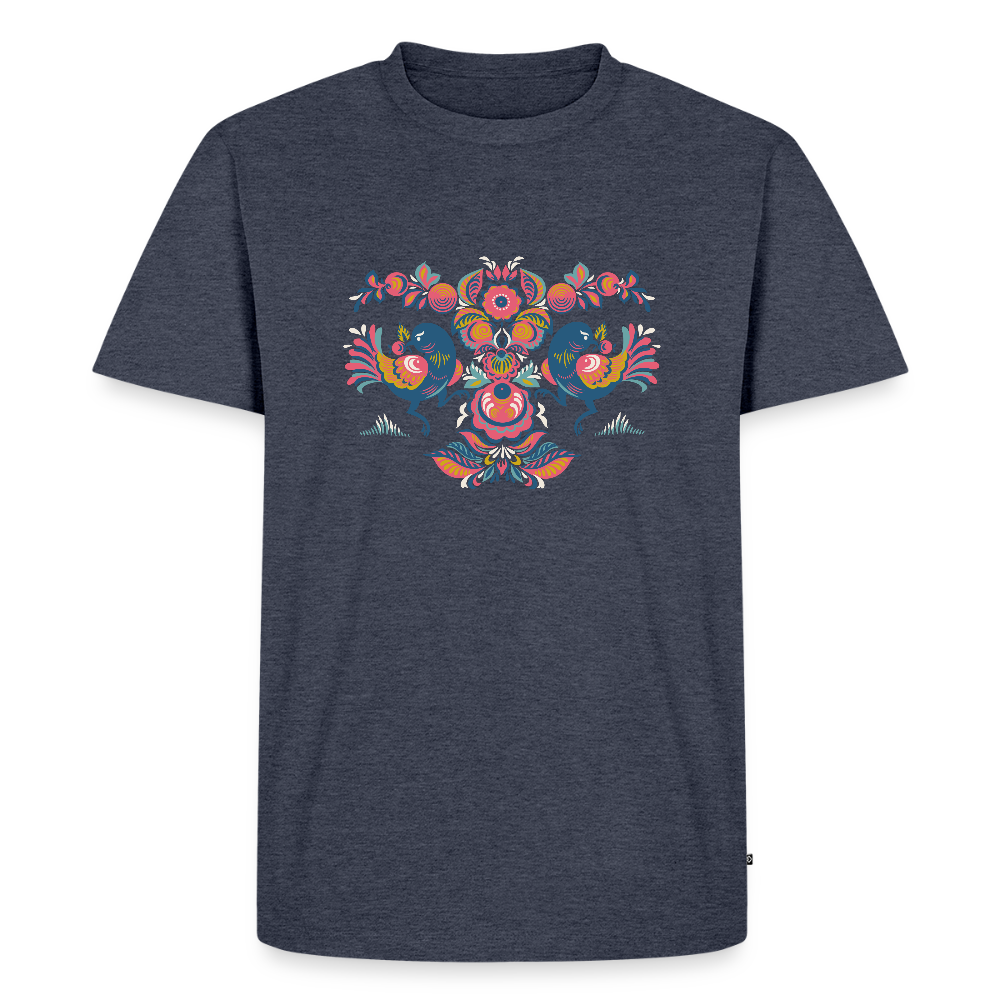 Mannen Premium T-shirt - jeansblauw 
