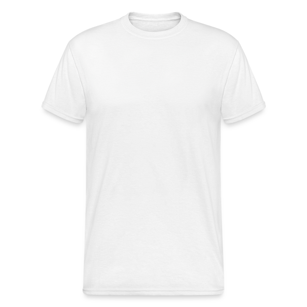 Mannen Gildan Heavy T-shirt - wit