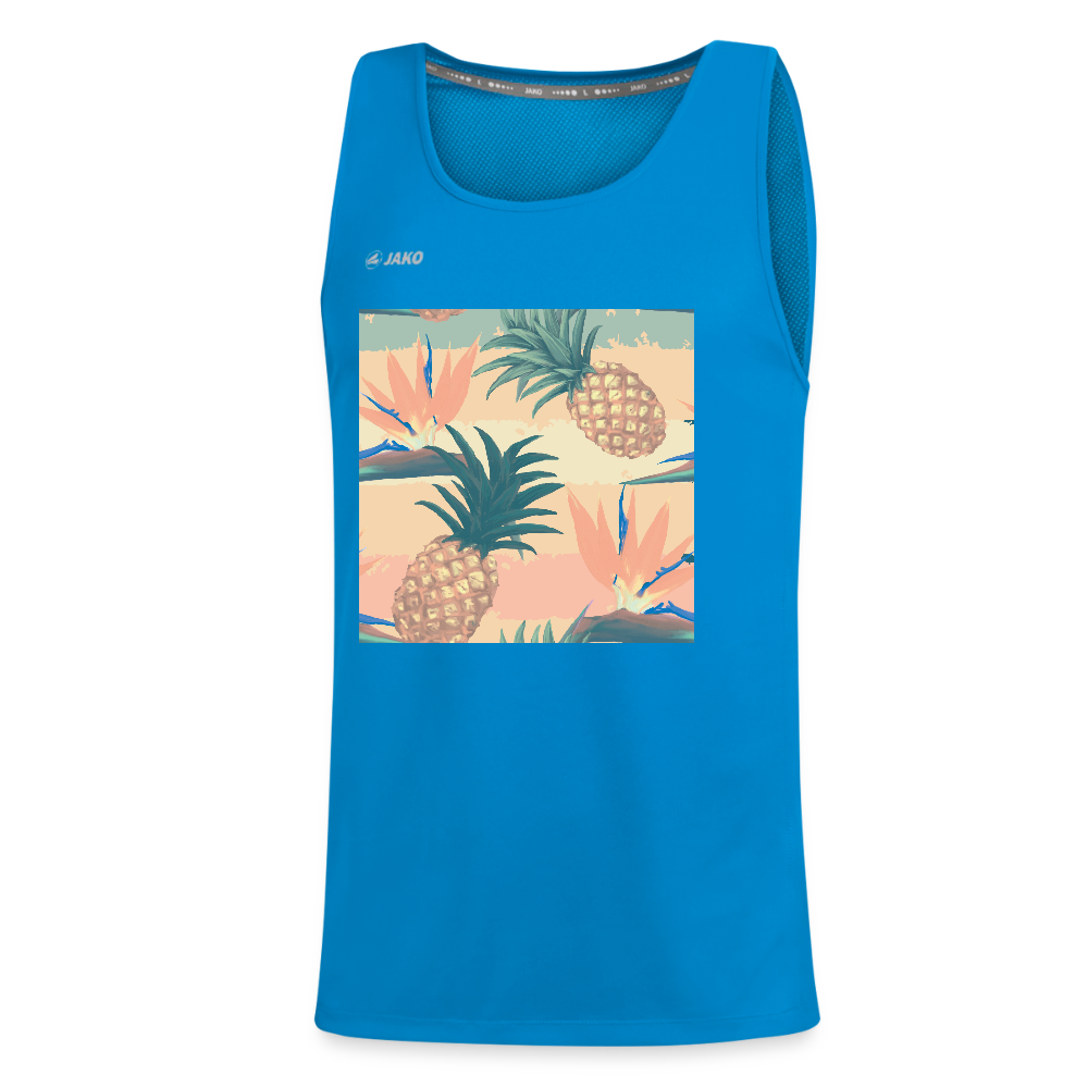 JAKO Teenager tanktop Run 2.0 - saffierblauw