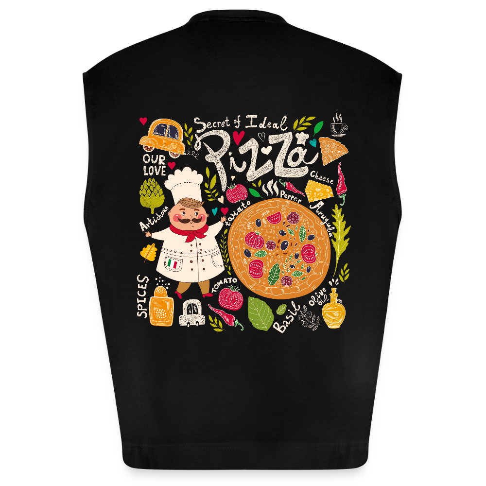 Heavyweight oversized organic tanktop made in EU Unisex - SOLID BLACK