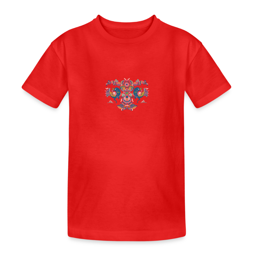 Kinderen Heavy Cotton T-shirt - rood