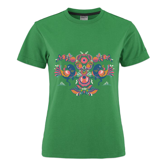 CRAFT Community 2.0 vrouwen T-shirt - smaragdgroen