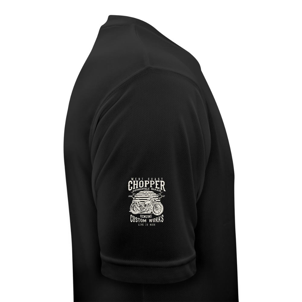 Mannen T-shirt ademend actief - zwart