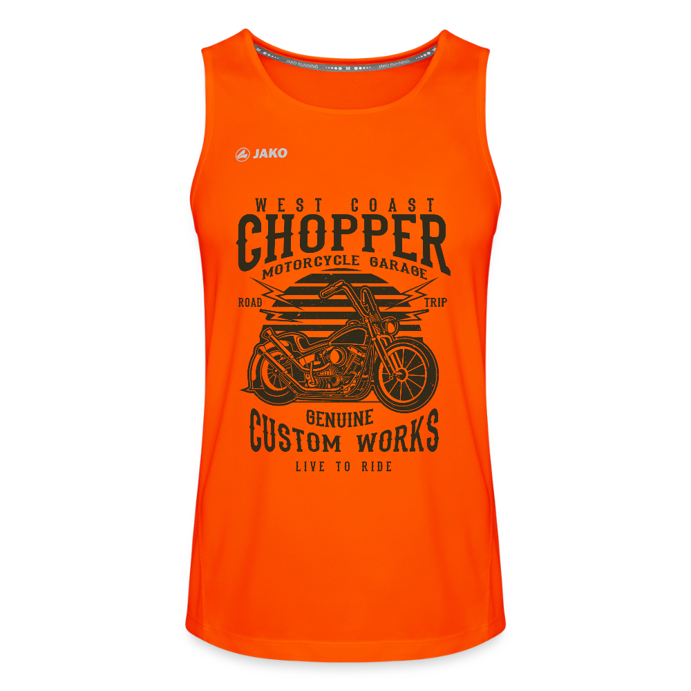 JAKO Mannen tanktop Run 2.0 - neonoranje