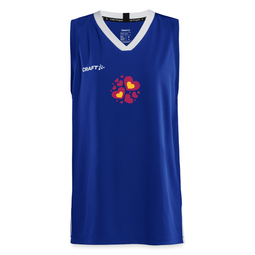 CRAFT Progress teenager basketbalshirt - koningsblauw