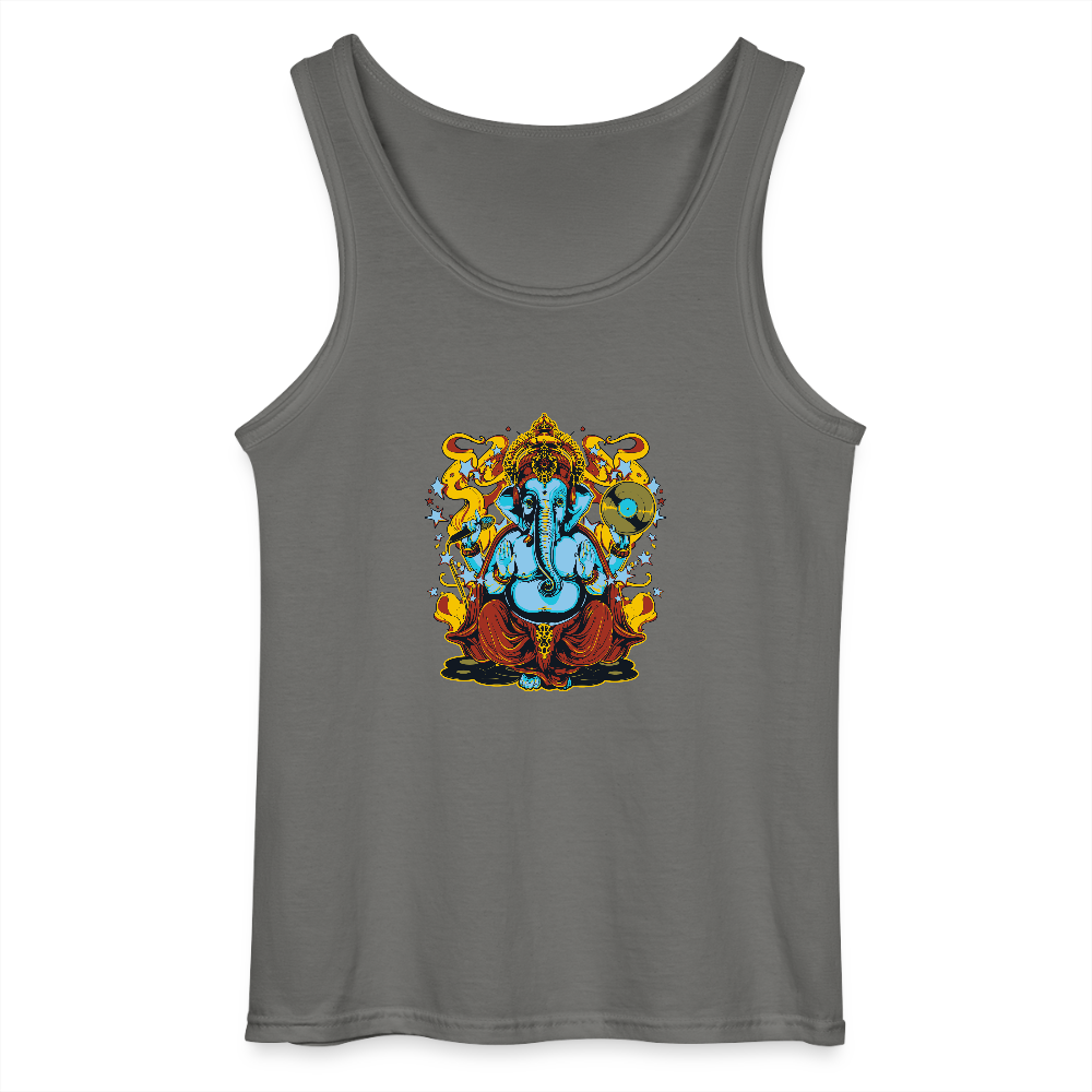 Gildan mannen tanktop - houtskool