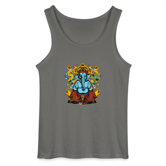 Gildan mannen tanktop - houtskool
