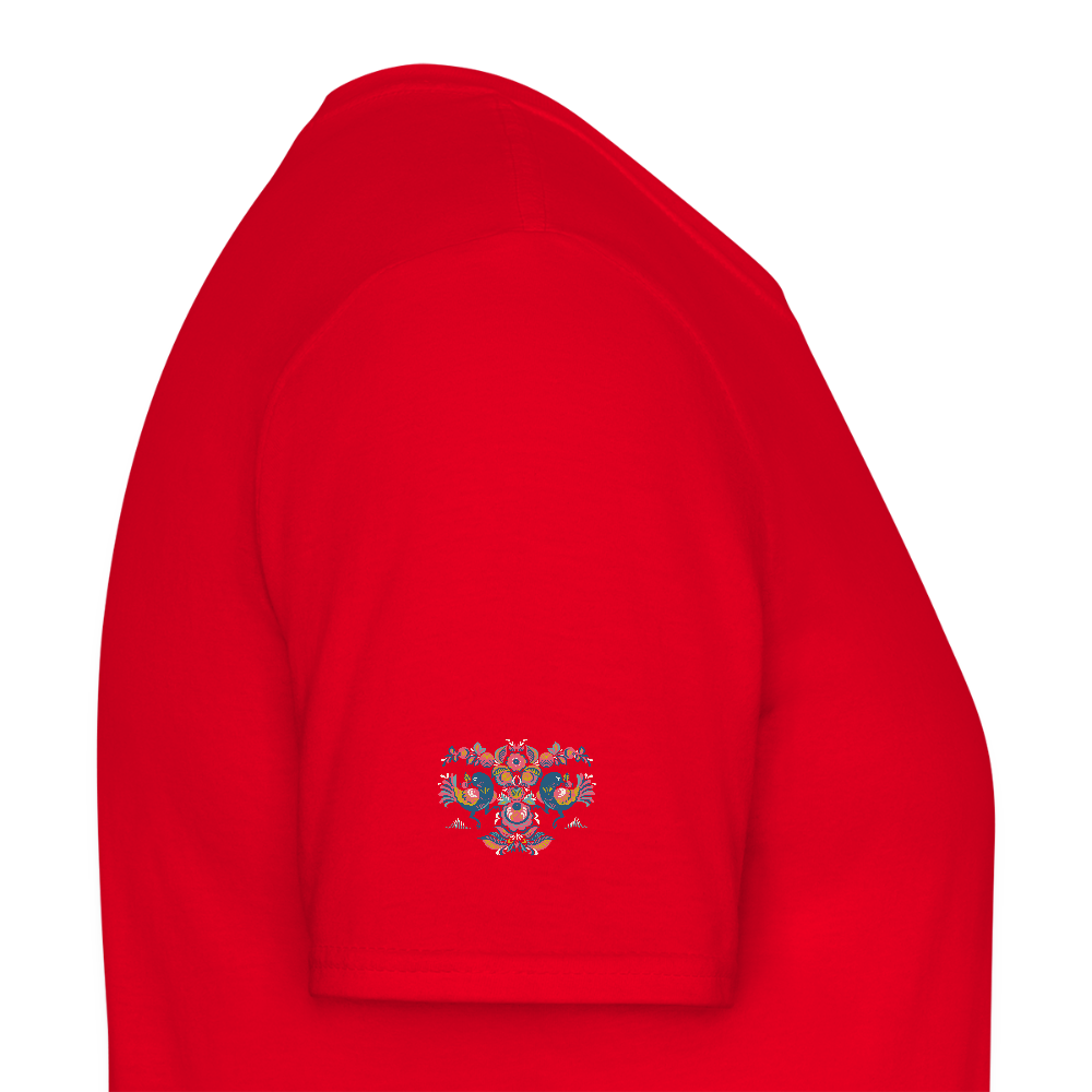 Mannen T-shirt - rood
