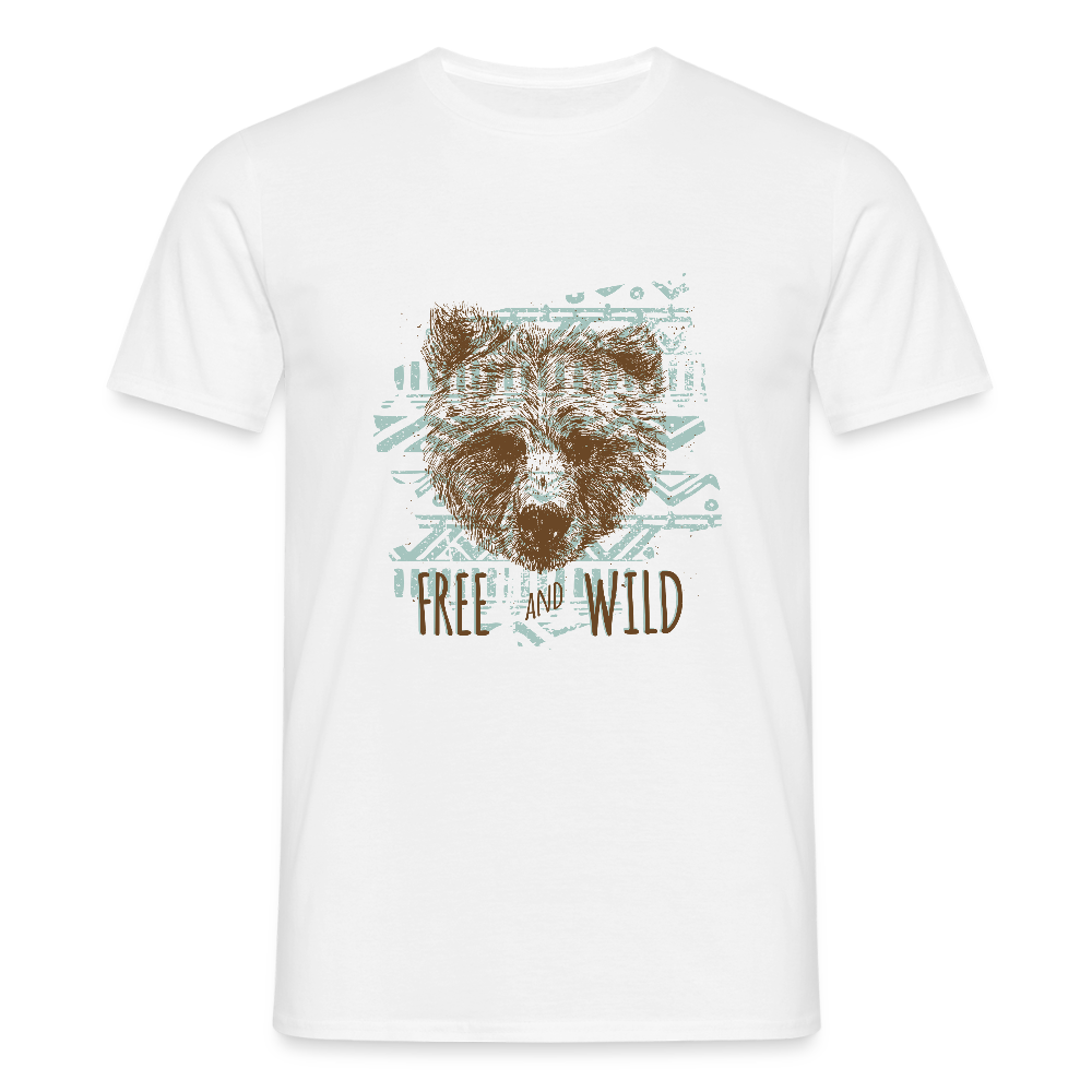 Mannen T-shirt - wit