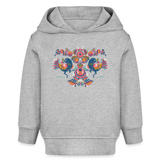 Stanley/Stella Bio hoodie BABY CRUISER - grijs gemêleerd